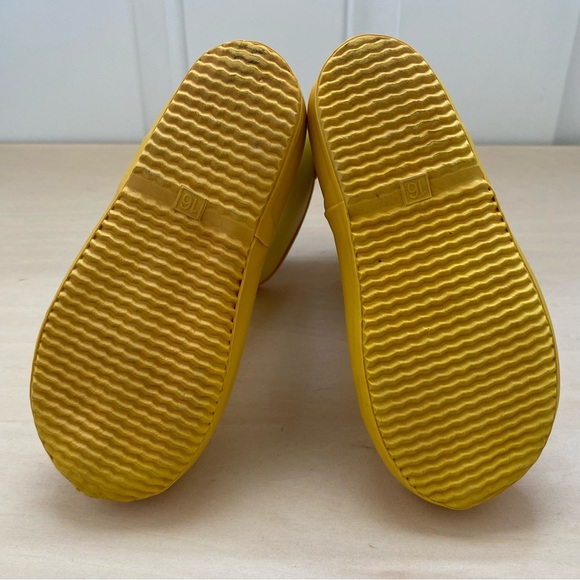 Shimajiro Toddler Rain Boots Yellow Size Japan 16 / US 8 (Tiger Boy) Pre-Owned - Picture 6 of 8
